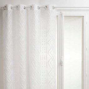 Függöny Fehér Etno mintás 140 x 240cm