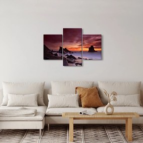 Naplemente a tengerparton képe (90x60 cm)