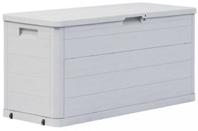 világosszürke kerti tárolóláda 280 L