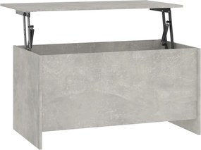 vidaXL betonszürke szerelt fa dohányzóasztal 102 x 55,5 x 52,5 cm