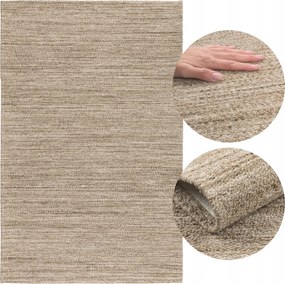 Futószőnyeg Előszobába Csúszásgátló 55x85cm Mosható Konyhai Szőtt Barna