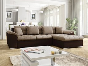 Sarok ülőgarnitúra Dante (J) (öko-bőr Soft 066 + Lawa 02). 1058082
