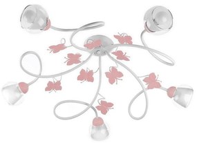 ONLI - Gyerek csillár BUTTERFLY 5xE14/6W/230V