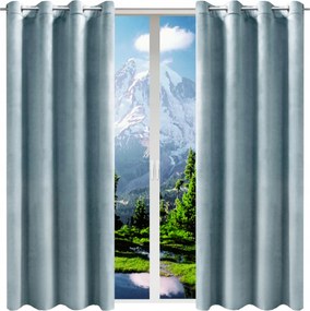 Velúr függönyök sima szett 140x240 kerek függönyök a nappaliba választás