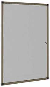 barna ablakszúnyogháló 90x120 cm