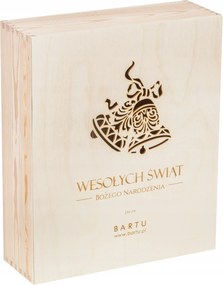 Borosdoboz fa doboz Karácsonyi Ajándék!