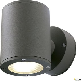 SLV 230365 SITRA Modern Kültéri Fali Lámpa Antracit GX53 IP44