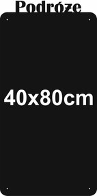 MĂĄgneses tĂĄbla utazĂĄshoz |40x80 cm| UtazĂĄs