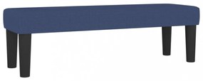 vidaXL kék szövet pad 100 x 30 x 30 cm
