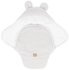 Elefántcsont színű sherpa babapólya 45x80 cm – Meowbaby