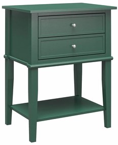 Zöld éjjeliszekrény Franklin – Støraa
