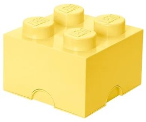 Tároló doboz 4-es, többféle - LEGO Szín: světle žlutá