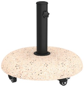 Kerekes Napernyő Talapzat 37/42/52/58mm Rúdhoz Sárga Beton