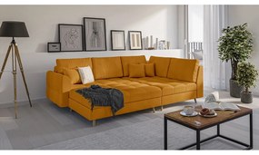 Mustársárga lábtartó Ariella – Ropez