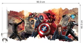 Falmatrica "Avengers" 90x46 cm