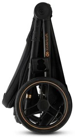 KINDERKRAFT - Kombinált babakocsi 2in1 NEA 2 Midnight fekete