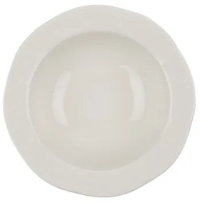 24 darabos fehér porcelán étkészlet