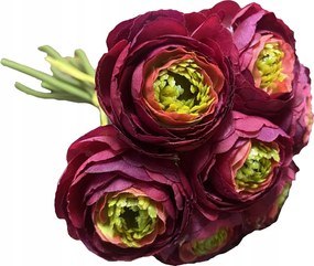 Kaméleon Bordó 04 Művirág, Csokor, Szár, Dekorációs Nádakhoz