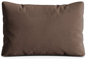 Barna bársony párna kanapéra Kemi – Cosmopolitan Design