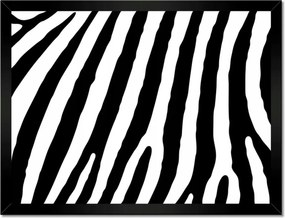 Poszterek keretben 40x30 Zebra csíkos