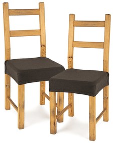 4Home Comfort multielasztikus székhuzat, barna, 40 - 50 cm, 2 db-os szett