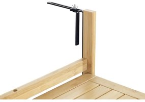 WENKO 69806800 - WAIKIKI asztal 64x65 cm fehér/barna