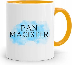 Mester Bögre Sárga Születésnapi Ajándék fényképes nyomtatással