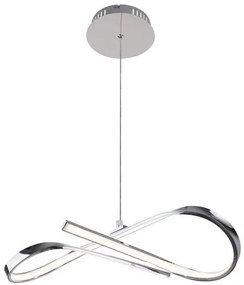 RÁBALUX 2188 ANIELA Modern Led Függesztett Lámpa Króm IP20