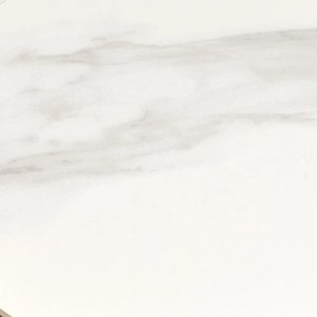 Kerek tárolóasztal kerámia asztallappal ø 40 cm Noli – House Nordic