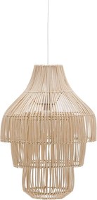 Natúr színű rattan lámpabúra ø 38 cm Janoa – Kave Home
