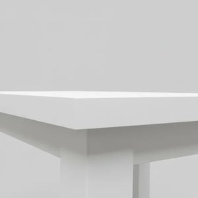 Összecsukható LIAM étkezőasztal, fehér