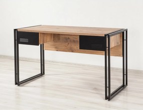 Cosmo Atlantic Pine and Black íróasztal