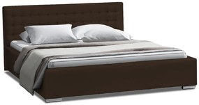 Typ11 ágyrácsos ágy, sötétbarna (160 cm)