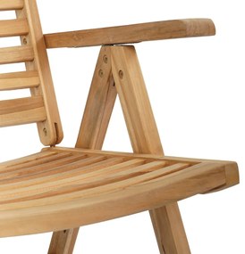 Kerti Székek 2 db Szilárd Fából, Teak