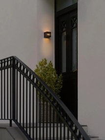 Nordlux modern kültéri fali lámpa rivo fekete nor2518321003