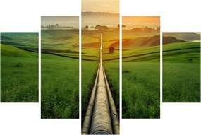 Kép - Napfelkelte a völgy felett (150x105 cm)