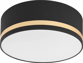 Mennyezeti lámpa SIRJA STRIPE 2xE27/15W/230V átm. 35 cm fekete