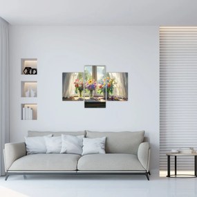Kép - Csokor az ablaknál (90x60 cm)