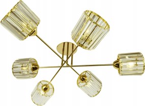 Mennyezeti Függőlámpa Csillár arany Modern Led kristály csillogás