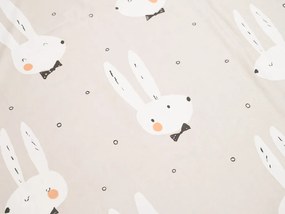 Mikroszálas ágyneműhuzat WHITE RABBIT, bézs Ágyneműhuzat mérete: 2 db 70 x 90 cm | 200 x 220 cm