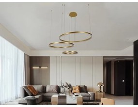 LED Dimmelhető csillár zsinóron LED/125W/230V 3000-6500K + távirányítás