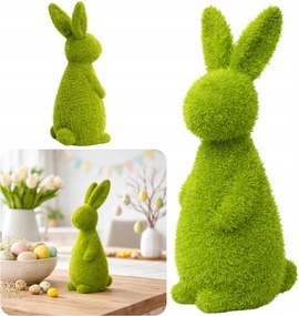 Kerámia nyuszi 18 cm húsvéti dekoráció 3D figura dekoráció nyuszi