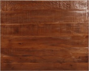 vidaXL tömör újrahasznosított fa téglalap alakú asztallap 90x80x2,5 cm