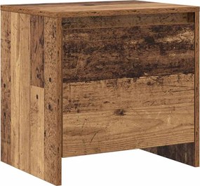vidaXL Éjjeliszekrény Öreg fa 45 x 34 x 44,5 cm Faanyag