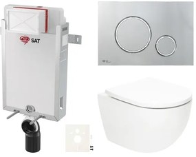 Fali WC szett SAT Fusion befalazáshoz SIKOSZTORFU71