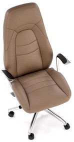 Sleek irodai fotel, barna