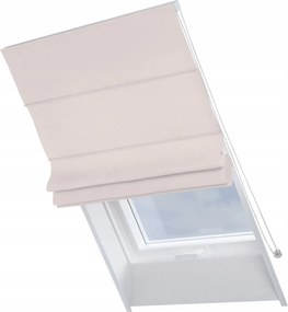 Kész redőny Rimini tetőtéri ablakra 50x60cm fehér