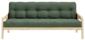 Grab zöld kinyitható kanapé 204 cm - Karup Design