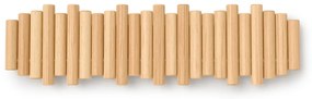 Natúr színű borovi fenyő fali fogas 61 cm Picket – Umbra