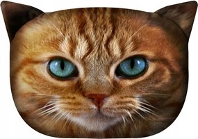 Puha macskapárna Bertoni betéttel 34x24 cm Benek macska mintával